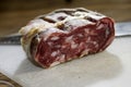 Calabese soppressata Royalty Free Stock Photo