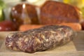 Calabese soppressata Royalty Free Stock Photo