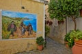 The Calabrian town of San Nicola Arcella, Italy.