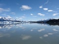 Calafate water mirrow Royalty Free Stock Photo