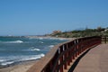 CALAHONDA, ANDALUCIA/SPAIN - JULY 2 : Boardwalk at Calahonda Cos