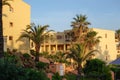 CALAHONDA, ANDALUCIA/SPAIN - MAY 8 : Evening sunshine at Dona Lo