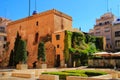 Calahorra Tower and vertical garden in Elche, Alicante, Spain