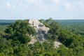 Calakmul - estructura I Royalty Free Stock Photo