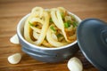 Calamari fried Royalty Free Stock Photo