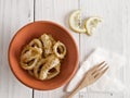 Calamari fritti Royalty Free Stock Photo