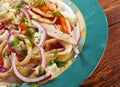 Calamari in padella Royalty Free Stock Photo