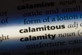 calamitous Royalty Free Stock Photo