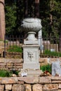 Calamity Janeâs gravesite in Deadwood, South Dakota.