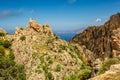 Calanches de Piana in Corsica Royalty Free Stock Photo