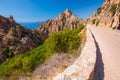 Calanches de Piana on the west coast of Corsica Royalty Free Stock Photo