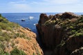 Calanque de Saint Barthelemy Royalty Free Stock Photo