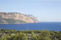 Calanques of cassis, marseille Royalty Free Stock Photo