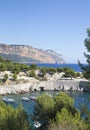 Calanques of cassis, marseille Royalty Free Stock Photo