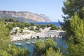 Calanques of cassis, marseille Royalty Free Stock Photo