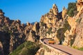 Calanques de Piana in Corsica, France