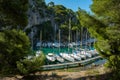 Calanque de Port Miou near Cassis Fishing Village. Calanques National Park. Provence, French Riviera, France, Europe