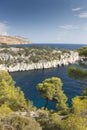 Calanques near Cassis Royalty Free Stock Photo