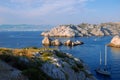 Calanques near Marseille in France