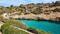 Calas de Mallorca sea view, Mallorca, Spain Royalty Free Stock Photo