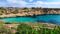 Calas de Mallorca sea view, Mallorca, Spain Royalty Free Stock Photo