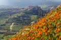 Calascibetta on Sicily Island