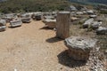 Calatafimi Segesta, Italy - 1 July 2016: the ancient city of Segesta Royalty Free Stock Photo