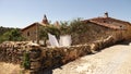 Houses of small mediaval village of Calatanazor near Soria, Spain