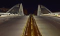 Calatrava Bridge in Barcelona