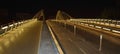 Calatrava bridge last night in Barcelona