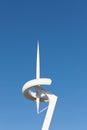 Calatrava's telecommunications tower close-up