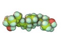 Calcidiol molecule, active form of vitamin D3