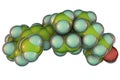 Calcidiol molecule, active form of vitamin D3