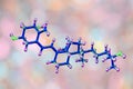 Calcitriol molecule, active form of vitamin D3