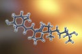 Calcitriol molecule, active form of vitamin D3