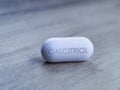 Calcitriol Vitamin D pill tablet Royalty Free Stock Photo