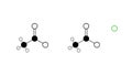 calcium acetate molecule, structural chemical formula, ball-and-stick model, isolated image food additive e263