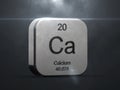 Calcium element from the periodic table