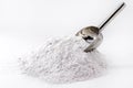 Calcium oxide, also called quicklime, quicklime. Industrial product used in construction Royalty Free Stock Photo