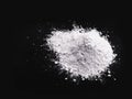 Calcium, pile of granulated calcium powder, fluoride, nitrate, used in the beauty, pharmaceutical or industrial industry