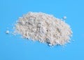 Calcium sulfate or calcium sulphate powder Royalty Free Stock Photo