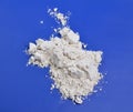 Calcium sulfate or calcium sulphate powder. Royalty Free Stock Photo