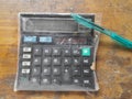 It is a calculater and a pen