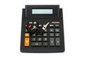 Calculating your car payment Royalty Free Stock Photo