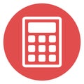 Calculation, calculation device Isolated Vector Icon which can be easily modified or edited