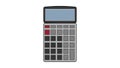 Calculator animation, video with the included alpha channel.