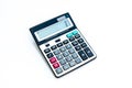 Calculator with big buttons isolated on a white background Royalty Free Stock Photo