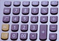 Calculator buttons Royalty Free Stock Photo