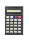 Calculator with buttons, applicable for mathematical calculations.