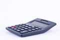 Calculator for calculating the numbers accounting accountancy business on white background isolated Royalty Free Stock Photo
